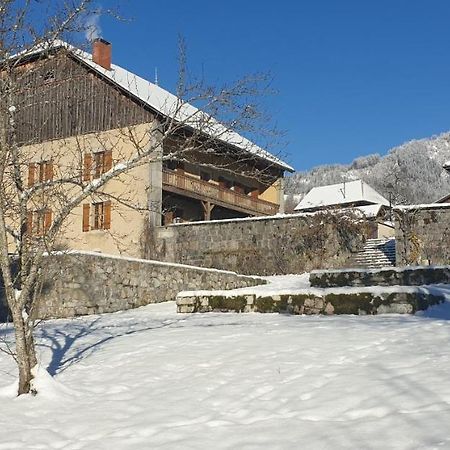 Villa La Belle Des Praz Mieussy Esterno foto