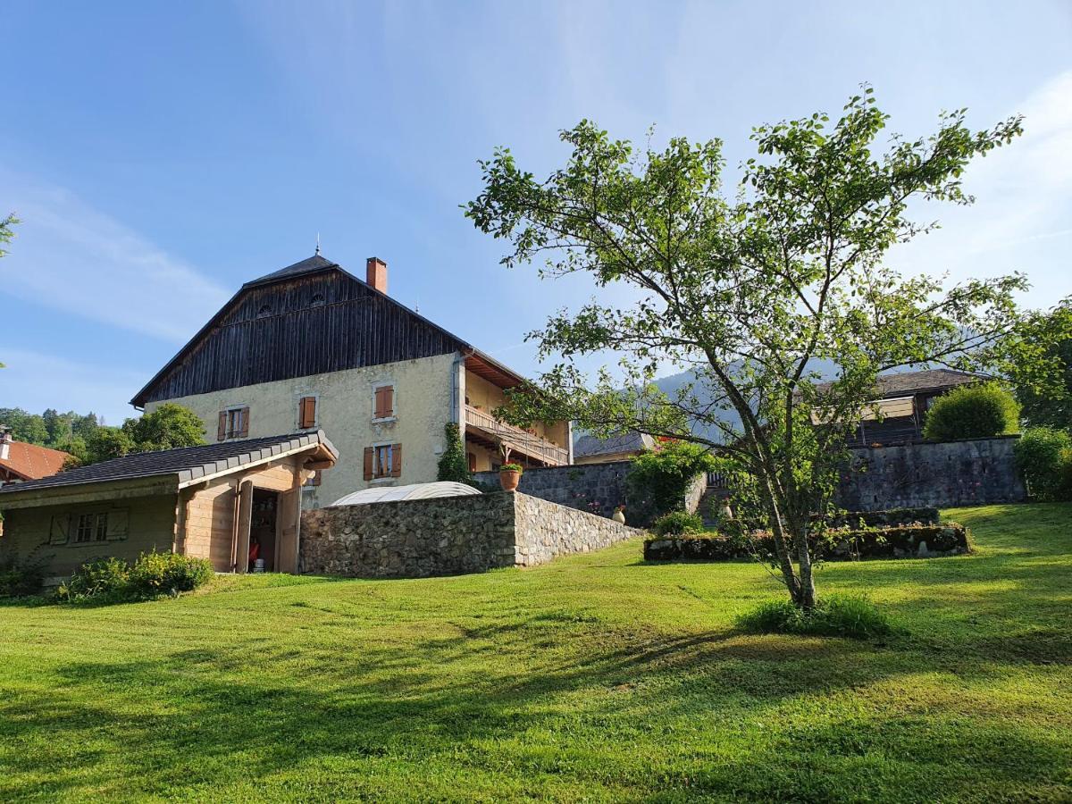 Villa La Belle Des Praz Mieussy Esterno foto