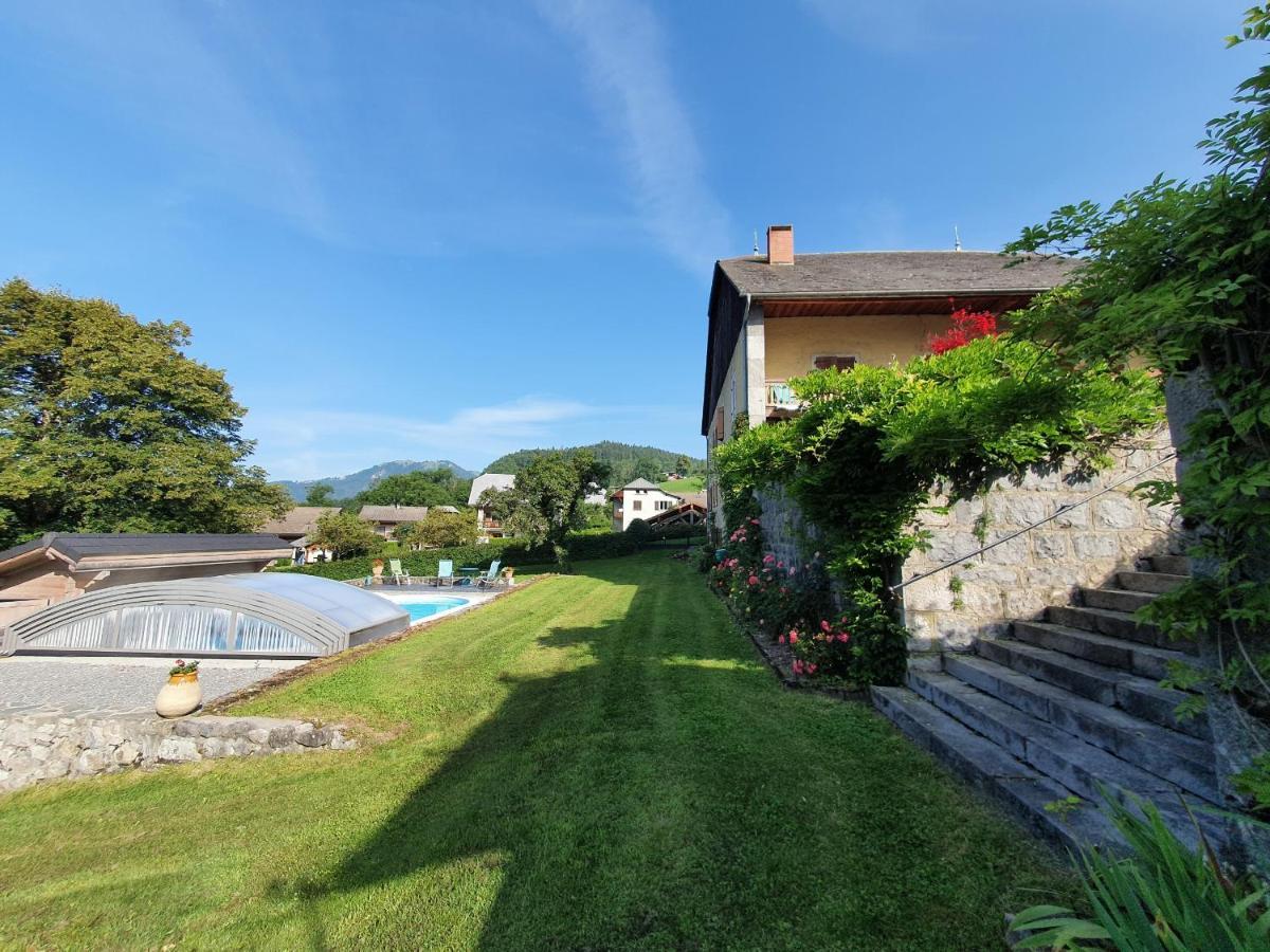 Villa La Belle Des Praz Mieussy Esterno foto